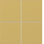 Hager WAK7014C08 Abdeckung für Tastsensor KNX Secure, 4fach, A.x/C.x, gold, metallisch 