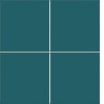 Hager WAK7014C09 Abdeckung für Tastsensor KNX Secure, 4fach, A.x/C.x, azure, matt 