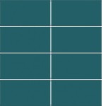Hager WAK7018C09 Abdeckung für Tastsensor KNX Secure, 8fach, A.x/C.x, azure, matt 