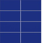Hager WAK7018C14 Abdeckung für Tastsensor KNX Secure, 8fach, A.x/C.x, cobalt, matt 