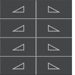Hager WAK7138BM Abdeckung für Tastsensor KNX Secure, 8fach, Dimmer AUF/AB, A.x/C.x, n.schw. matt 