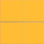 Hager WAN7020C16 Abdeckung für Taster, 2fach, A.x/C.x, saffron, matt 