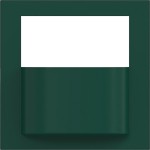 Hager WAN7030C07 Bewegungsmelder Aufsatz für Einsatz UP 1,1m/2,2m, A.x/C.x, jade, halbglänzend 