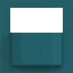 Hager WAN7030C09 Bewegungsmelder Aufsatz für Einsatz UP 1,1m/2,2m, A.x/C.x, azure, matt 