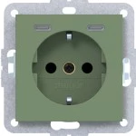 Hager WAS4055C04 Steckdose SCHUKO mit USB Typ C 2fach PD, 20W, A.x/C.x aloe matt 