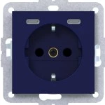 Hager WAS4055C06 Steckdose SCHUKO mit USB Typ C 2fach PD, 20W, A.x/C.x ocean halbglänzend 