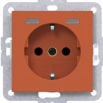 Hager WAS4055C13 Steckdose SCHUKO mit USB Typ C 2fach PD, 20W, A.x/C.x canyon matt 