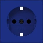 Hager WAS7200C14 Zentralstück für Steckdose SCHUKO, erh. BS, A.x/C.x, cobalt, matt 