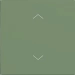 Hager WAW1002C04 Wippe 1fach mit Aufdruck Symbol Pfeile, A.x/C.x, aloe, matt 