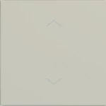 Hager WAW1002C15 Wippe 1fach mit Aufdruck Symbol Pfeile, A.x/C.x, pebble, matt 