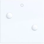 Hager WAW1018WG Wippe 1fach mit Aufdruck 0, anschraubbar, A.x/C.x, lichtweiß glänzend 