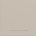 Hager WAW1031C01 Wippe 1fach, klare Linse, A.x/C.x, sand, matt 