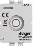Hager WDA2536W LED-Modul Drehschalter 230Vohne N-Leiter 