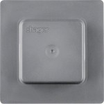 Hager WDA3600 Schutzhaube für SCHUKO und Schalter grau 