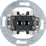 Hager WDE303501 Serienschalter Tragring rund Wippe Moduleinsatz Unterputz 10AX/250V 