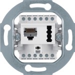 Hager WDF4104 UAE 8(6)/TAE 6 F+N-Anschlussd. Modul. pw 
