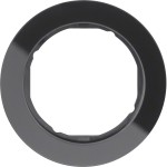 Hager WLD9100GB Rahmen 1fach R.Classic Glas schw 