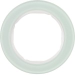 Hager WLD9100GW Rahmen 1fach R.Classic Glas pw 
