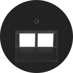 Hager WLF1008BG Zentralstück f UAE Std. 2f R.Cl sw 