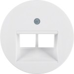 Hager WLF1008WG Zentralstück f UAE Std. 2f R.Cl pw 
