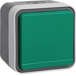 Hager WNC100V Steckdose m SK-Stift grüner KD W.1 gr 