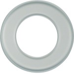 Hager WTD7180GT2 Serie Glas, Rahmen 1fach f. HWM 