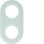 Hager WTD7200GWG Rahmen 2fach Serie Glas polarweiß 
