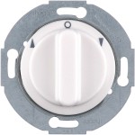Hager WTE7261WG Jal-Drehsch 2p Z-St 1930/Glas pweiß 