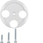 Hager WTF4593PW Z.-stück für Ant.Std. 3L 1930/Glas pweiß 