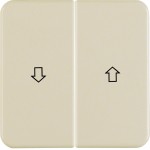 Hager WWW2001WP Wippe 2f. Aufdruck Pfeil WG UP IP44 weiß 