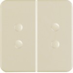 Hager WWW2007WP Wippe 2fach anschraubbar WG UP IP44 weiß 