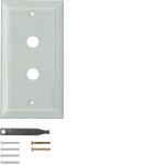 Hager WZD6200GT Glasabdeckplatte 2f. klar System TS 