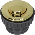 Hager WZE5100GO Drucktaster Gold glänzend, System TS 