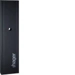 Hager XEVA110 Standsäule eckig für Ladestation witty einseitig bestückbar Farbe anthrazit 