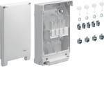 Hager ZAN434C Hausanschlusskasten KH00 Baureihe K4 1x3NH00 Regendach 