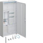 Hager ZB323T15G Komplettschrank universZ 1100x550x205mm SchutzklasseII IP44 1 Zählerplatz/VF-5rh/APZ 2feldig 