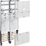 Hager ZK3EH62 Komplettfeld universZ 2 Zählerplätze BKE-I Hauptschalter 1050mm2-feldig 