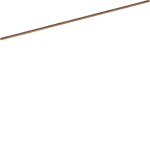 Hager ZM13C Sammelschiene universZ CU 12x5mm 3-feldig Sammelschienen zum Schrankeinbau 