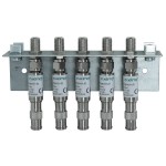 Axing QEW 5-10 Erdungswinkel einreihig Überspannungsschutz 