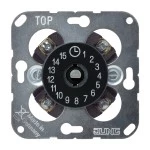 JUNG 11015 Schaltuhr, Aus 2-pol., max. 15 Minuten, 16 AX, ohne Krallen, anthrazit 