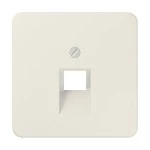 JUNG 569-1UA Abdeckung für IAE/UAE-Anschlussdosen, 1 x 8-polig, Thermoplast, Serie CD, weiß 