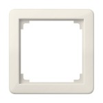 JUNG 590ZA Zwischenrahmen RJ45, Thermoplast, weiß, senkrechte und waagerechte Montage 