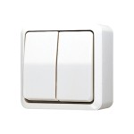 JUNG 605AWW Wippschalter (Einsatz), Serien, 10 AX 250 V ~, AP 600 