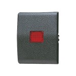 JUNG 800KO Wippe 1fach, mit Lichtaustrittsfenster, Thermoplast, WG 800, anthrazit 