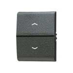 JUNG 800P Wippe 1fach, mit Pfeilsymbolen, Thermoplast, WG 800, anthrazit 