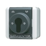 JUNG 804.18W Jalousie-Schlüsselschalter, Wendeschalter, 1-pol. (1 Antrieb), IP 44, WG 800 