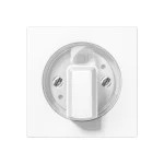 JUNG A1541WW Abdeckung für Drehschalter 1fach, Duroplast, Serie AS/A, alpinweiß 