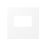 JUNG A1569USBWWM 1fach, Thermoplast lackiert, Serie A, schneeweiß matt, senkrechte und waagerechte Montage 