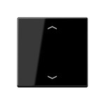JUNG A1700BFPSW LB-Management Taster 1fach, mit Pfeilsymbolen, Thermoplast, Serie A, schwarz 
