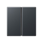 JUNG A401TSAANM Tastensatz, F40, Thermoplast lackiert, Serie A, anthrazit matt 